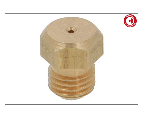 Suutin 0,8 mm Gruppon vedevirtakseen esim Rocket