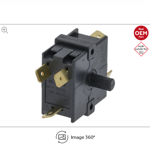 Valintakytkin De Longhi BCO261 my&ouml;s moneen muuhun malliin